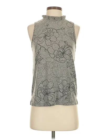 Pre-owned T.la Sleeveless T-shirt In Gray