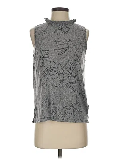 Pre-owned T.la Sleeveless T-shirt In Gray