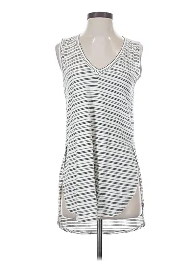 Pre-owned T.la Sleeveless T-shirt In Silver