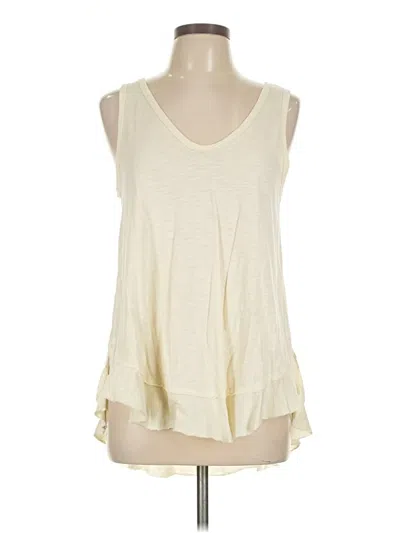 Pre-owned T.la Sleeveless T-shirt In White