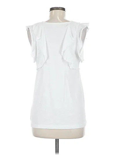 Pre-owned T.la Sleeveless T-shirt In White