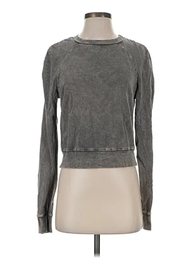 Pre-owned T.la Sweatshirt In Gray