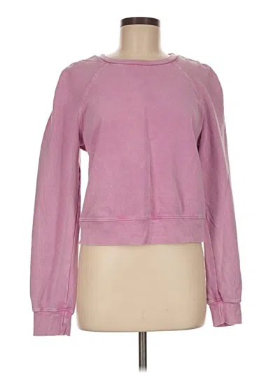 Pre-owned T.la Sweatshirt In Pink