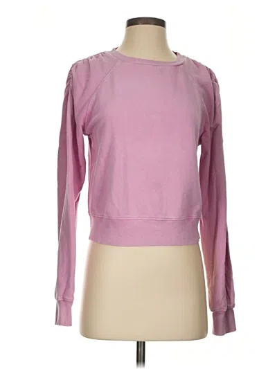 Pre-owned T.la Sweatshirt In Pink