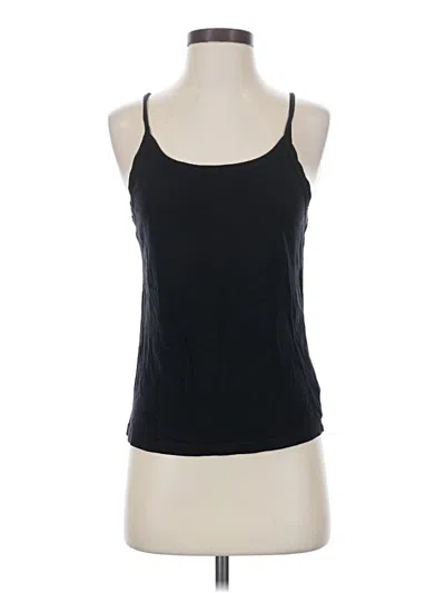 Pre-owned T.la Tank Top Black Halter Neckline Tops