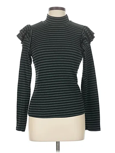 Pre-owned T.la Turtleneck Sweater In Green