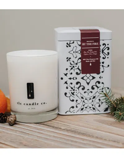 Tlc Candle Co. By The Fire 11oz Glass Jar Luxury 2-wick Candle