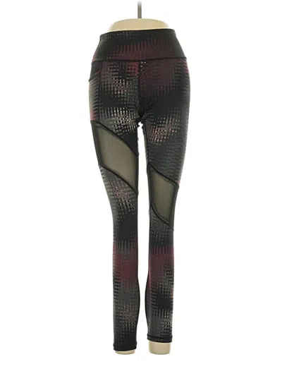 Pre-owned Tlf Active Pants In Burgundy