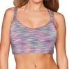 Tlf Apparel Criss Cross Bound Low Impact Sports Bra In Cake In Multi