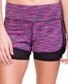 Tlf Apparel Headline Dueces Runner Short In Sangria In Black