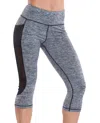 Tlf Apparel Prime Mesh Roam Capri Leggings In Stone In Grey