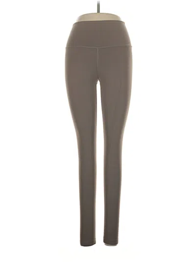 Pre-owned Tna Active Pants In Brown