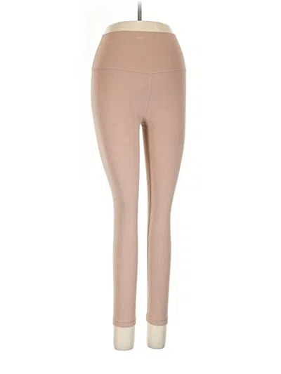 Pre-owned Tna Active Pants In Tan
