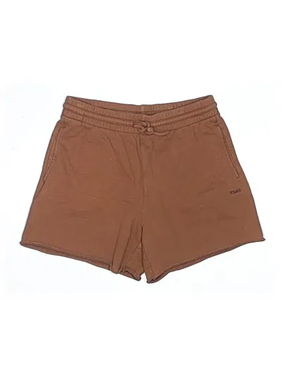 Pre-owned Tna Athletic Shorts In Brown