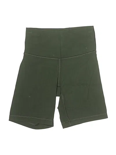 Pre-owned Tna Athletic Shorts In Green