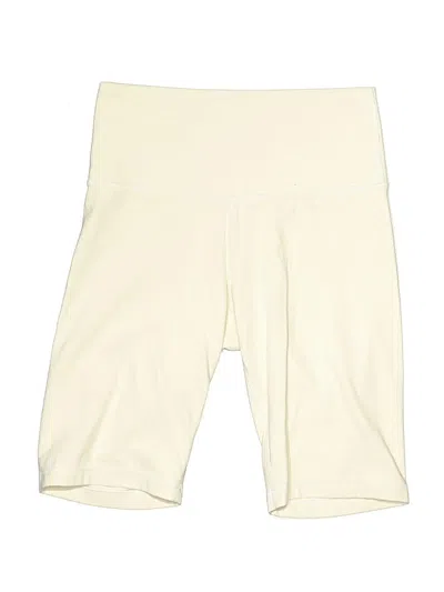 Pre-owned Tna Athletic Shorts In Ivory