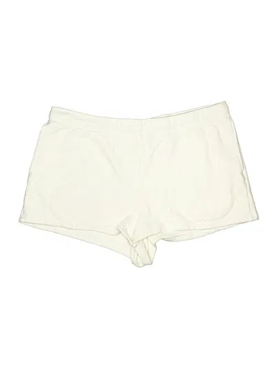 Pre-owned Tna Athletic Shorts In Ivory