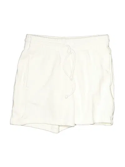 Pre-owned Tna Athletic Shorts In Ivory