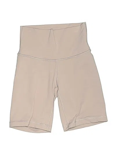 Pre-owned Tna Athletic Shorts In Tan