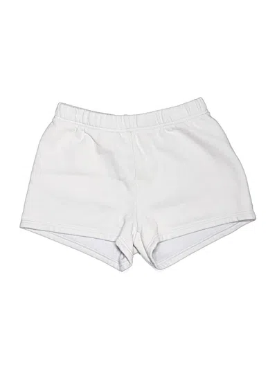 Pre-owned Tna Athletic Shorts In White