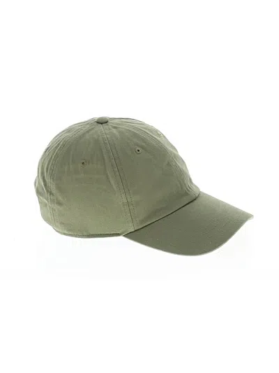 Pre-owned Tna Baseball Cap In Green