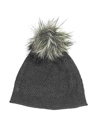 Pre-owned Tna Beanie Hat In Gray