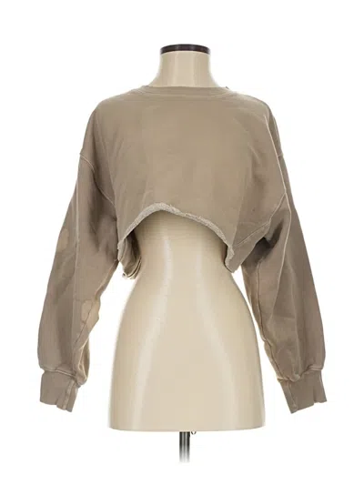 Pre-owned Tna Cardigan Sweater In Brown