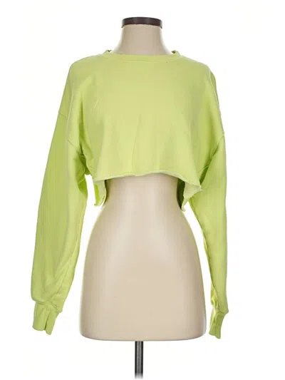 Pre-owned Tna Cardigan Sweater In Green