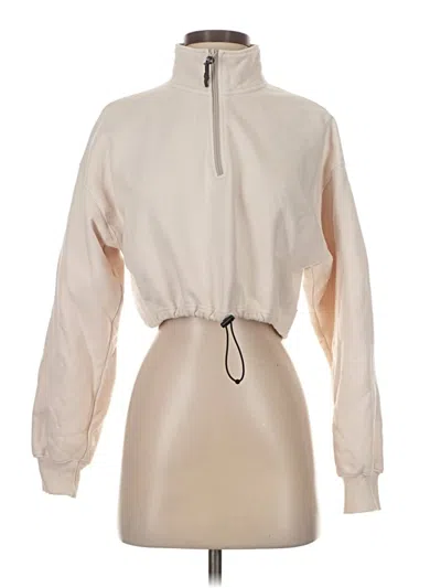 Pre-owned Tna Cardigan Sweater In White