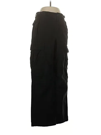 Pre-owned Tna Cargo Pants In Black