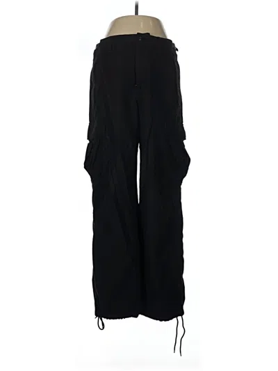 Pre-owned Tna Cargo Pants In Black