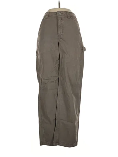 Pre-owned Tna Cargo Pants In Brown