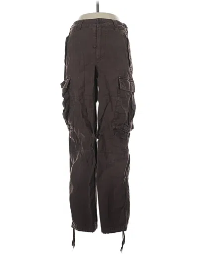 Pre-owned Tna Cargo Pants In Brown