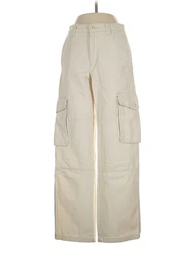 Pre-owned Tna Cargo Pants In Ivory