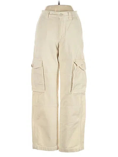 Pre-owned Tna Cargo Pants In Ivory