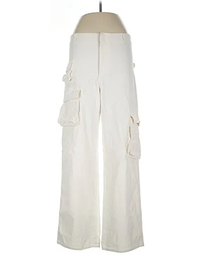 Pre-owned Tna Cargo Pants In Ivory