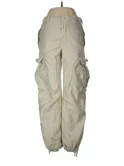 Pre-owned Tna Cargo Pants In Tan