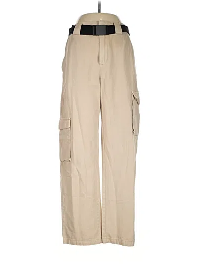 Pre-owned Tna Cargo Pants In Tan