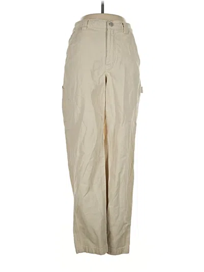 Pre-owned Tna Cargo Pants In Tan