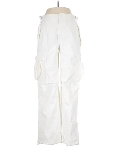 Pre-owned Tna Cargo Pants In White