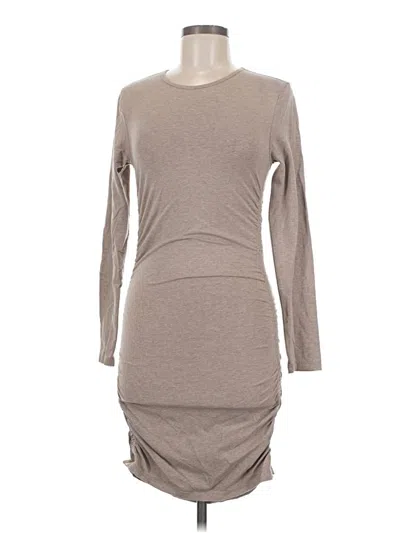 Pre-owned Tna Casual Dress In Gray