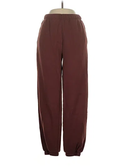 Pre-owned Tna Casual Pants In Brown