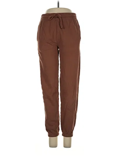 Pre-owned Tna Casual Pants In Brown