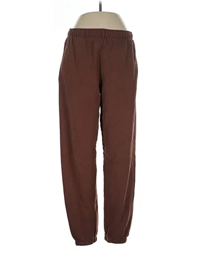 Pre-owned Tna Casual Pants In Brown