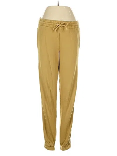 Pre-owned Tna Casual Pants In Gold