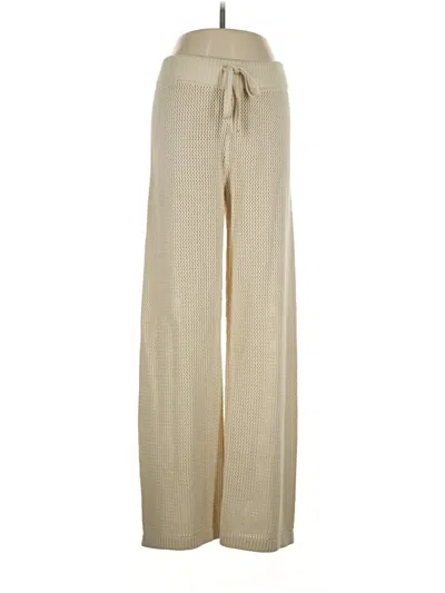 Pre-owned Tna Casual Pants In Gold