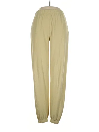 Pre-owned Tna Casual Pants In Gold