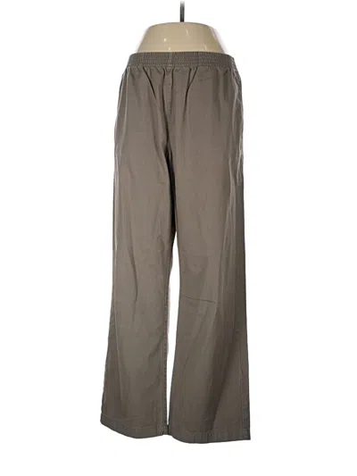 Pre-owned Tna Casual Pants In Gray