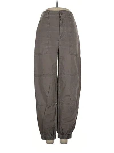 Pre-owned Tna Casual Pants In Gray