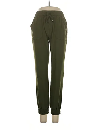 Pre-owned Tna Casual Pants In Green